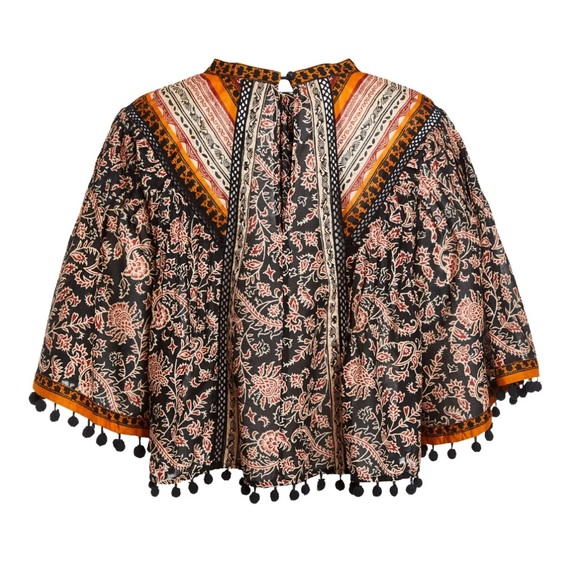 NWT Love the Label Lily Top Riana Print - Picture 4 of 7